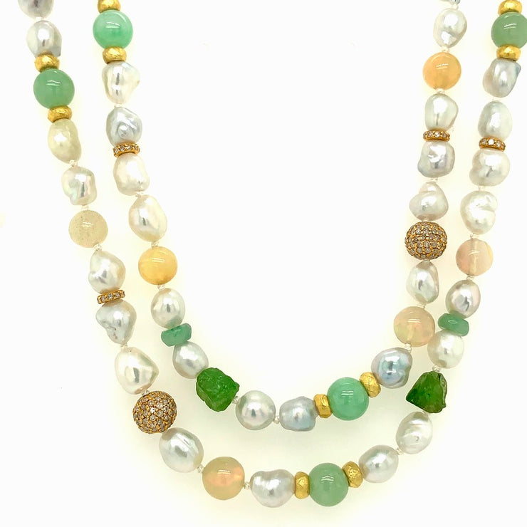 Jade Necklaces - Jade Stone Necklaces - Cluny Grey Jewelry